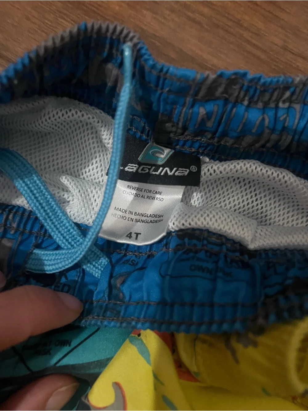 Swim Trunks. Size 4/5T